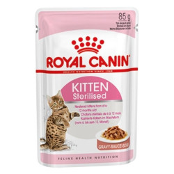 Royal Canin Cat Kitten Sterilised Cibo Umido Salsa per Gattini