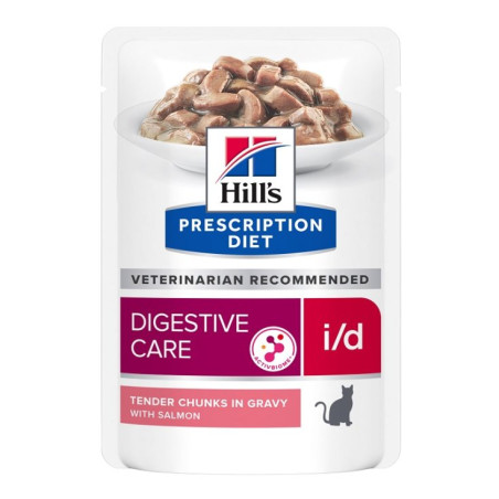 Hill's Prescription Diet i/d Digestive Care per Gatto con Salmone da 85g